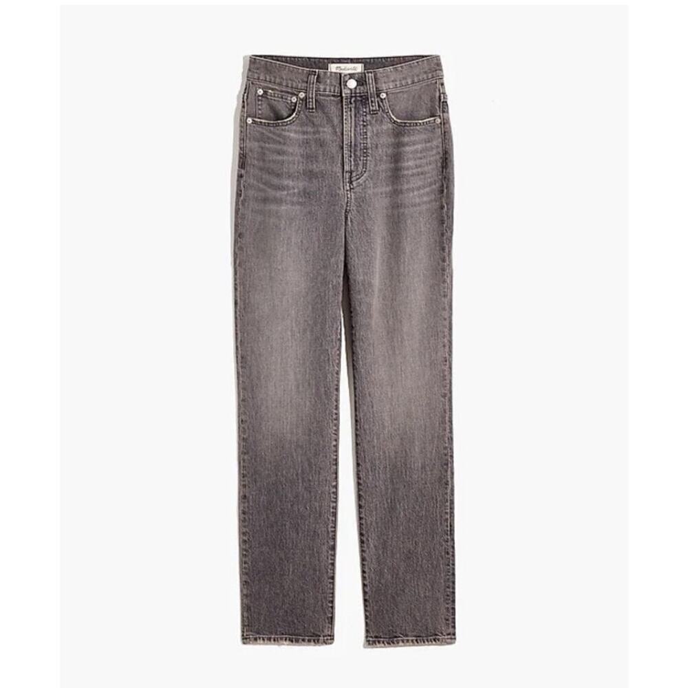 Madewell Women's Denim the Perfect Vintage Ankle Jeans Pockets Gray Size 28